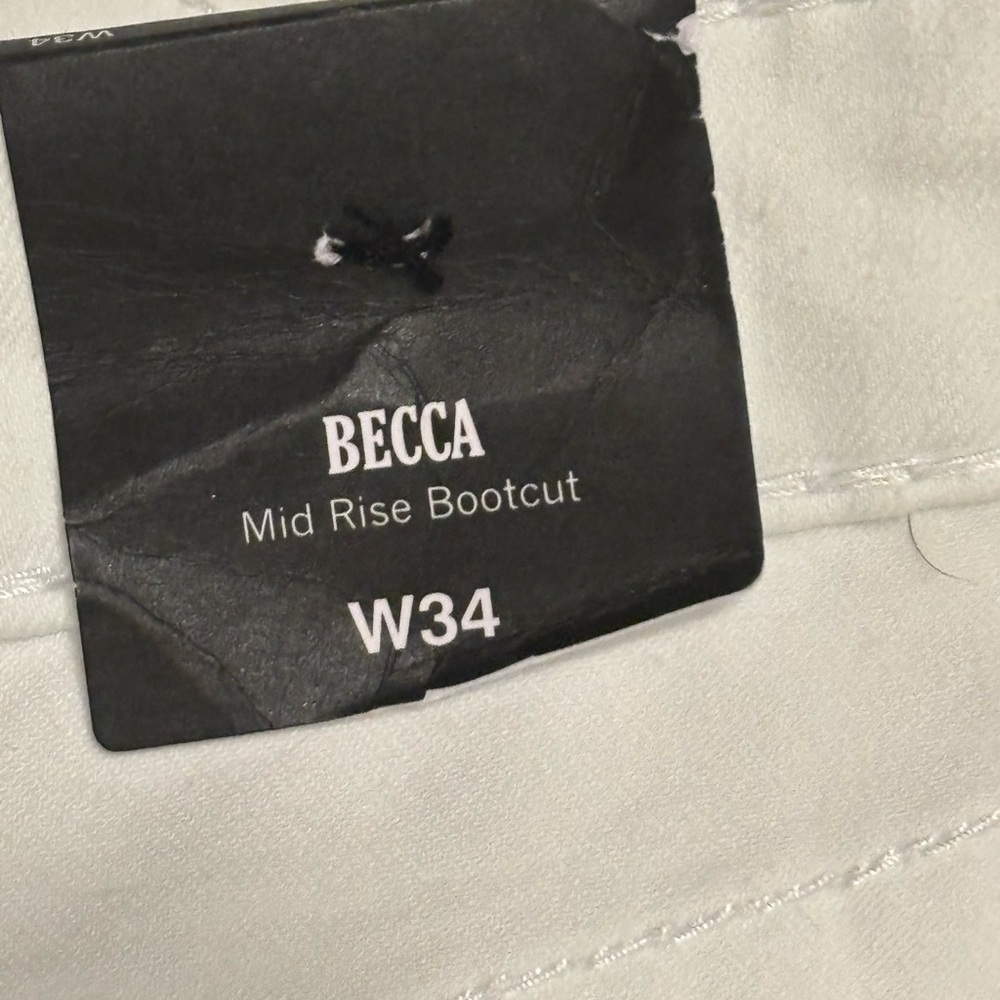 BECCA White Fashion Pants